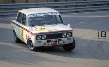 Eleuteri 'Teri' Serra (Seat 1430-1600). Trofeu Escuderies Catalanes, Montjuïc 1974 (Foto: JAS-Jordi Brú)